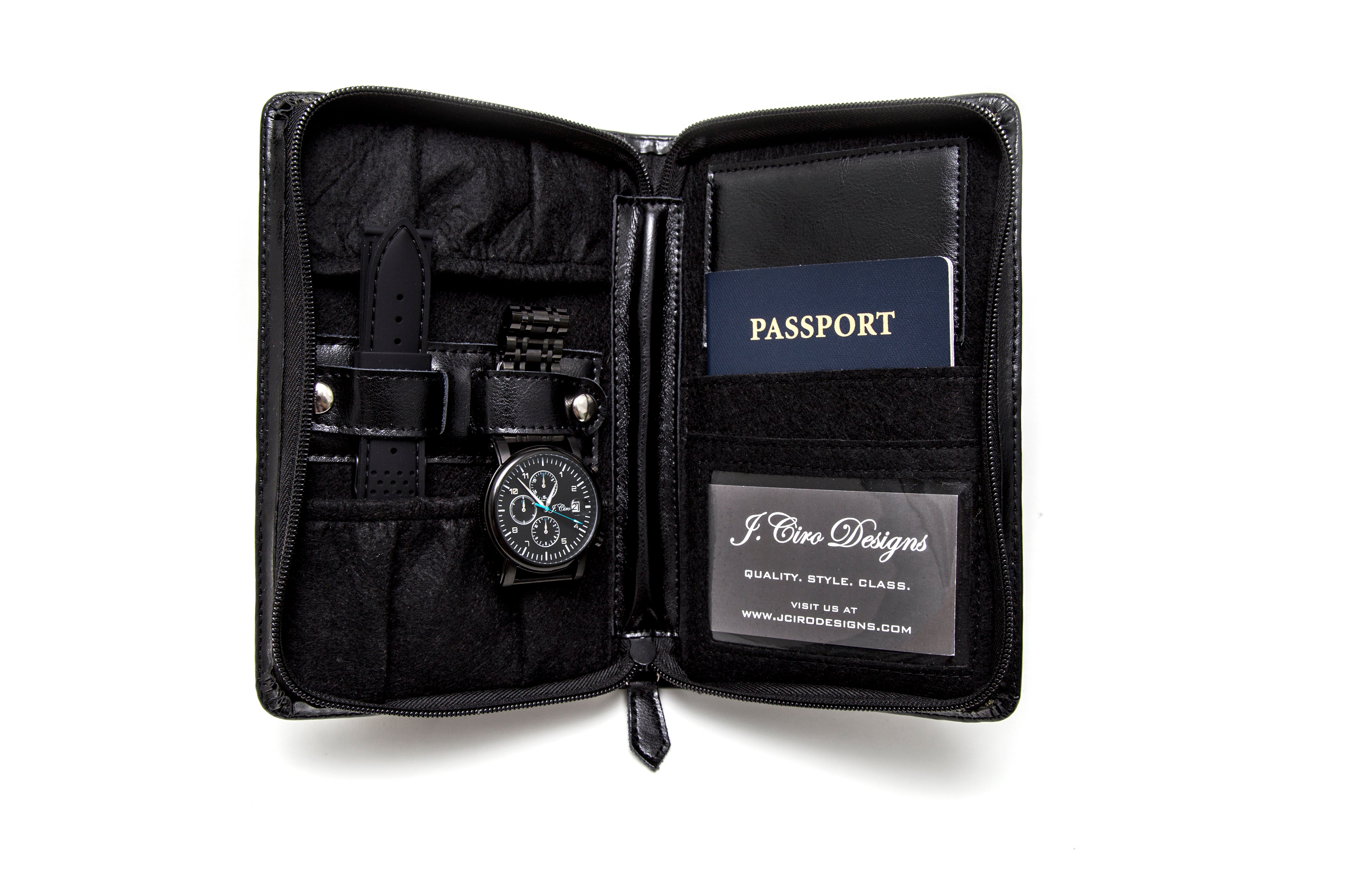 Limited Edition Special: Ambassador Dress Watch + Tourbillon Cuff Links + Travel Wallet