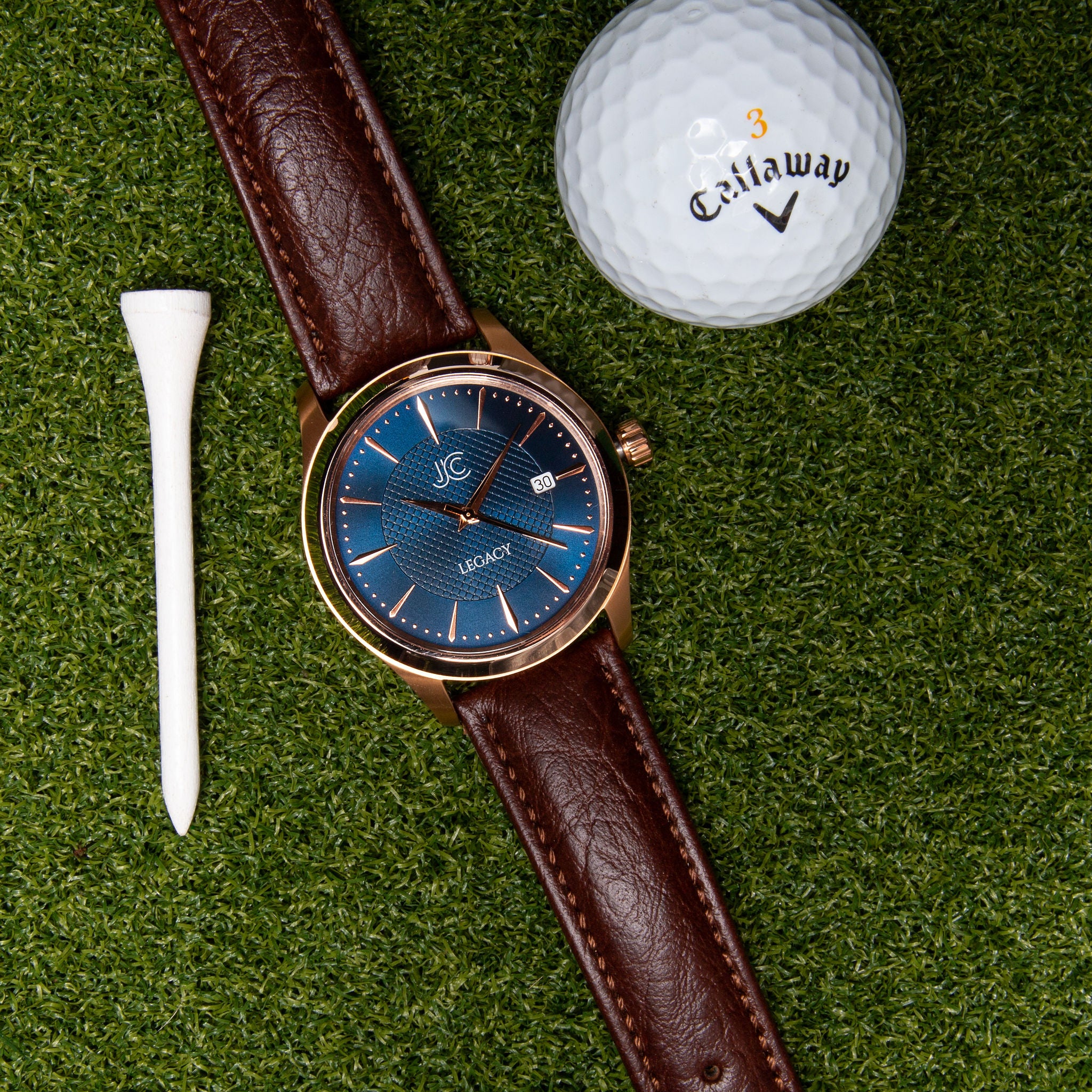 Legacy Rose Blue Dress Watch