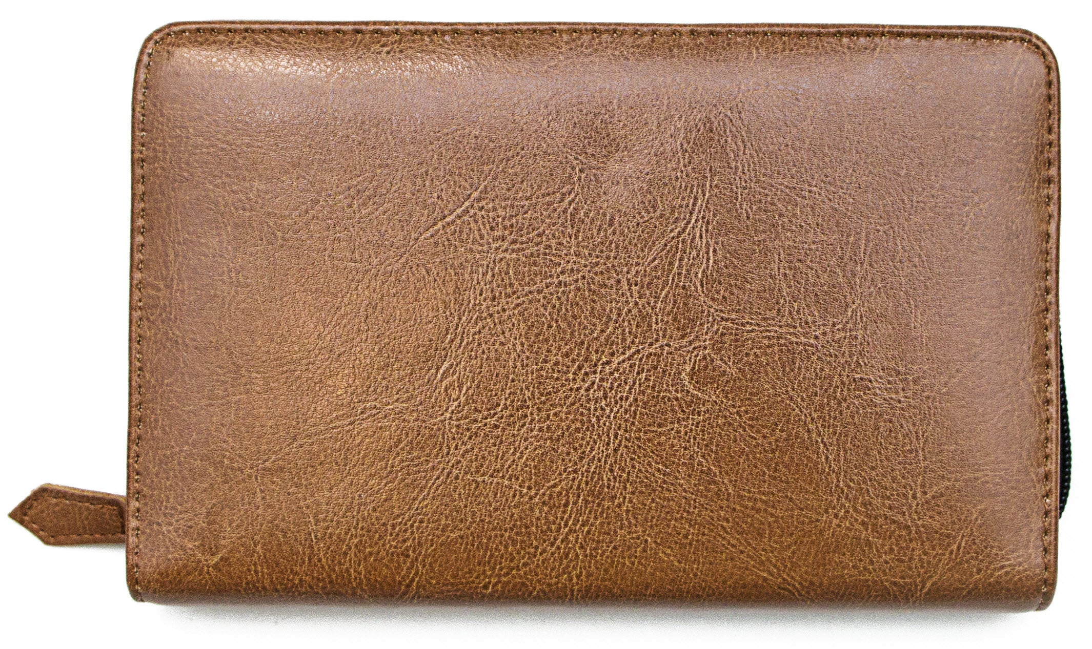 Leather Travel Watch Wallet - Rustic Brown