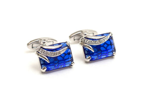 Elegant Stone Cuff Links