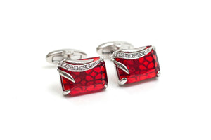 Elegant Stone Cuff Links