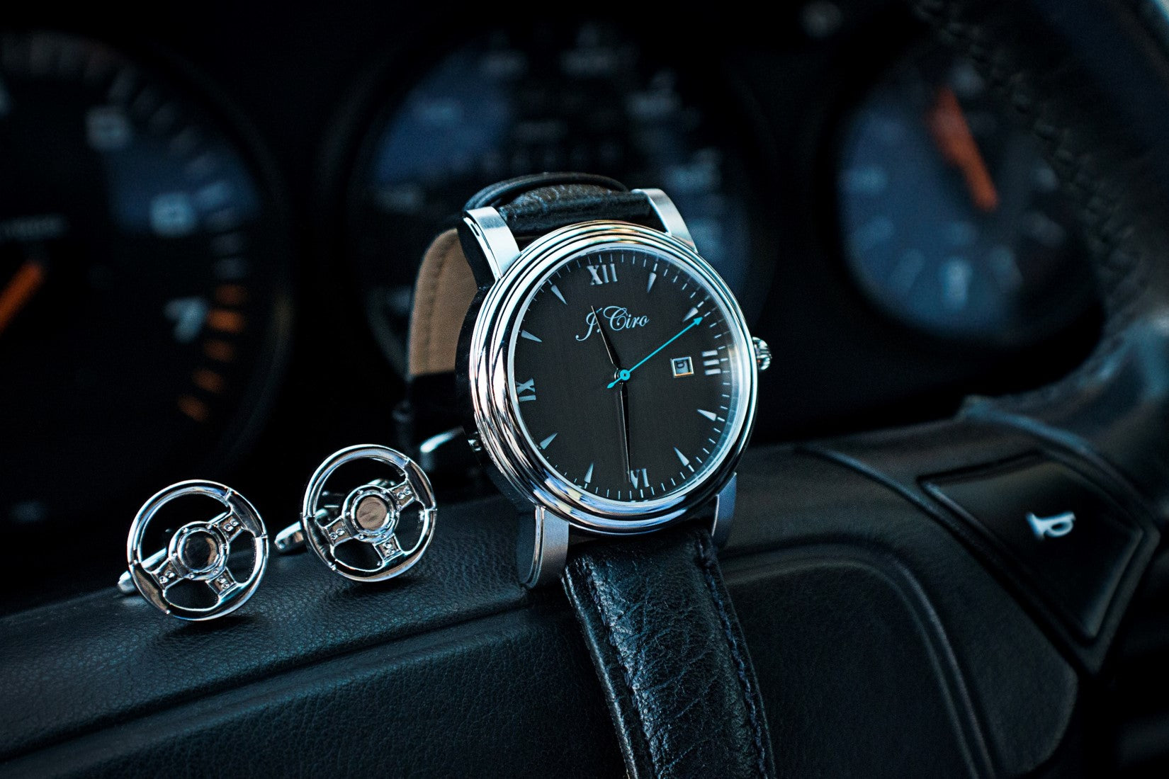 Steering Wheel Cuff Links
