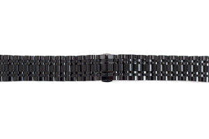 Black Metal Watch Band