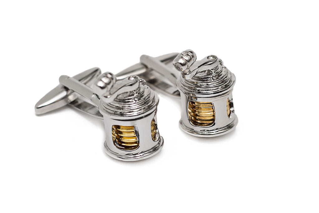 Fishing Reel Cuff Links