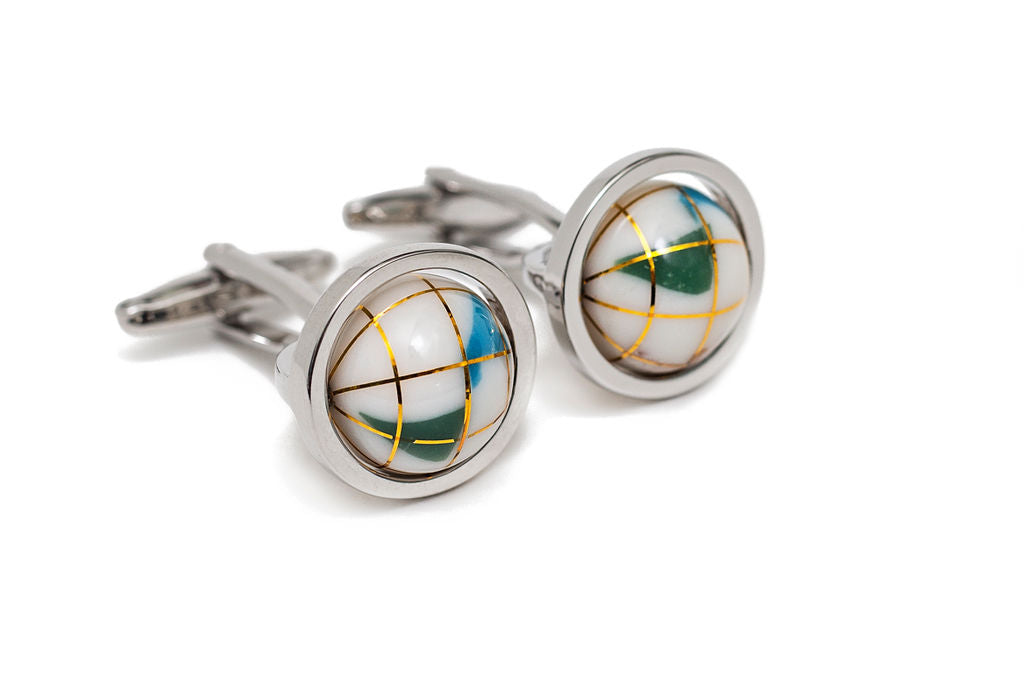 Globe Cuff Links