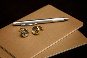 Yellow Gold Tourbillon Cuff Links