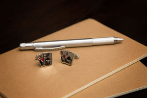 Pocket Aces Cuff Links