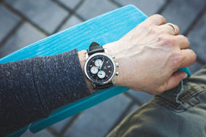 J.Ciro S3 Reverse Panda Chronograph Watch