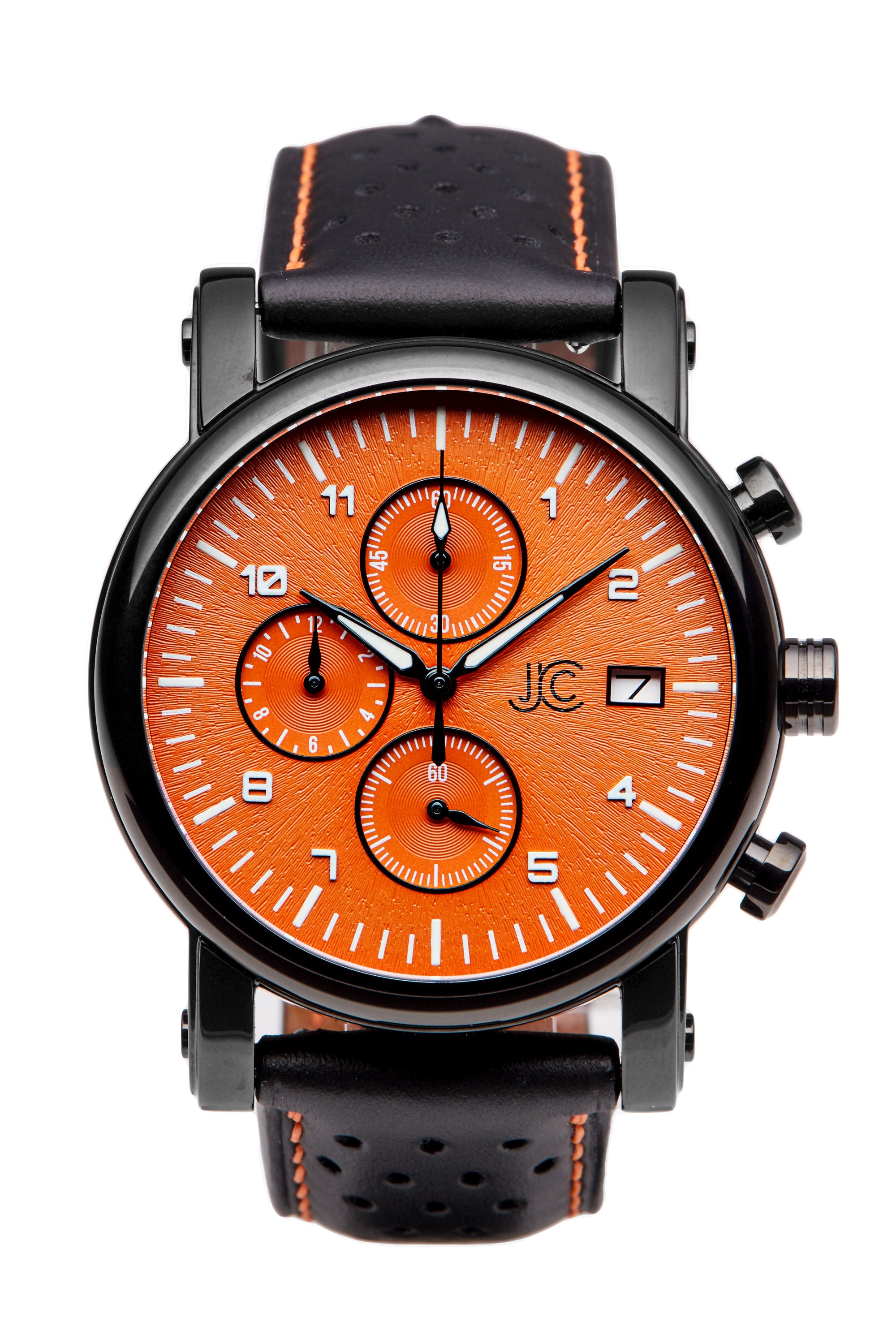 J.Ciro S3 Orange Chronograph Watch