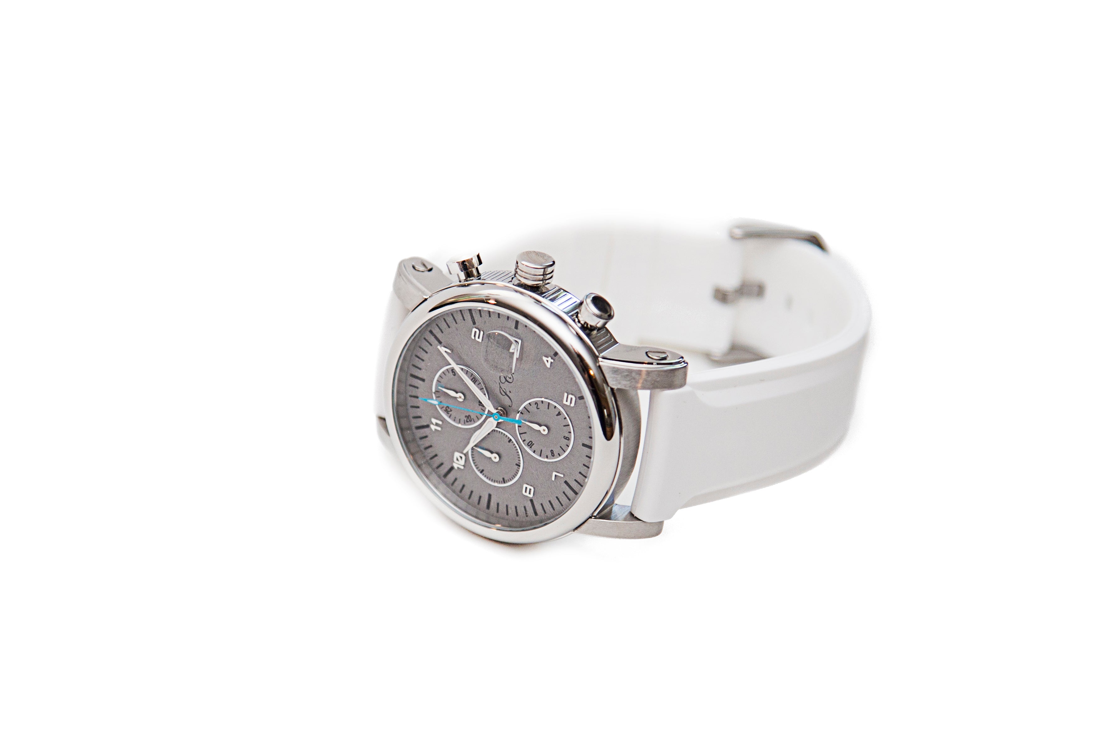 White Silicone Watch Strap